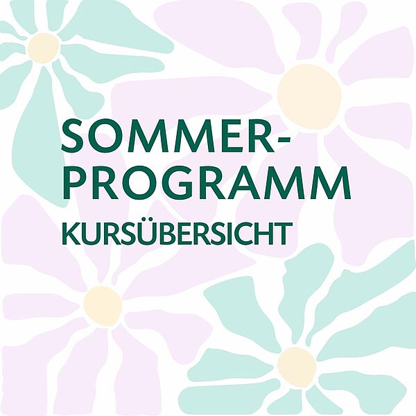 Kursübersicht Sommerprogramm